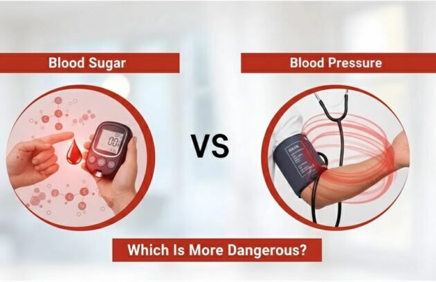 blood sugar vs blood pressure