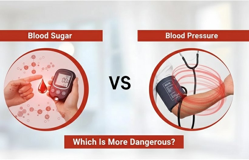 blood sugar vs blood pressure